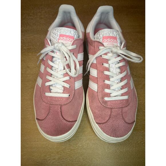 Adidas Gazelle Bold Super Pop Pink Size 9.5 - Picture 2 of 8
